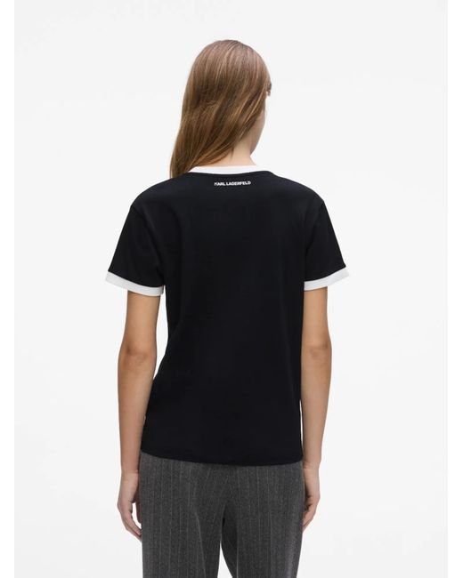 Karl Lagerfeld Black T-Shirt Le Ballet
