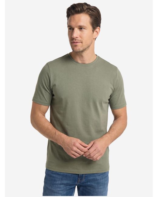 Redmond Shirt Basic in Green für Herren