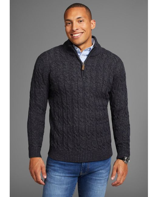Delmao Pullover in Blue für Herren