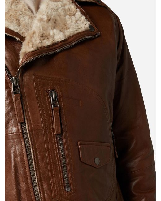 RICANO Jacke Harlem in Brown für Herren