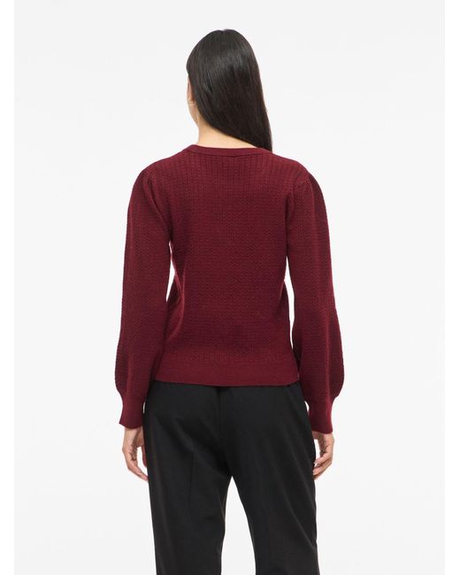 Vila Red Pullover Vimable