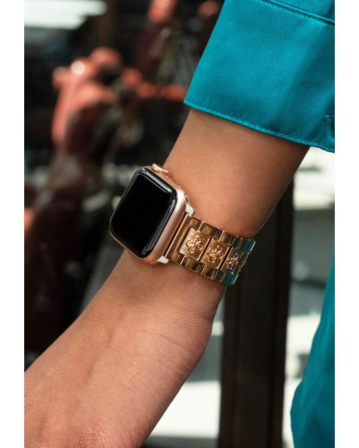 Guess Black Armband Kompatibel Mit Apple Watch