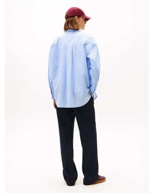 Tommy Hilfiger Blue Bluse Ess