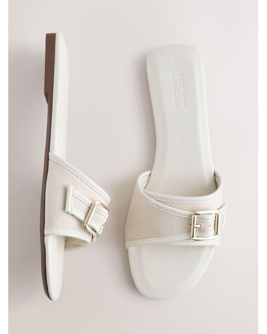 Next White Pantolette