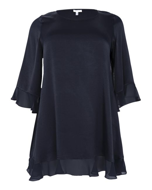 Yoek Blue Bluse