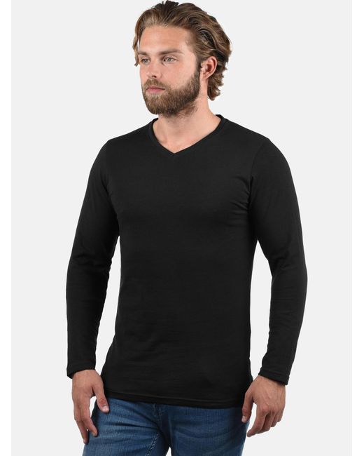 Solid Shirt Basil in Blue für Herren