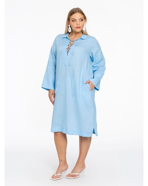 Yoek Blue Kleid
