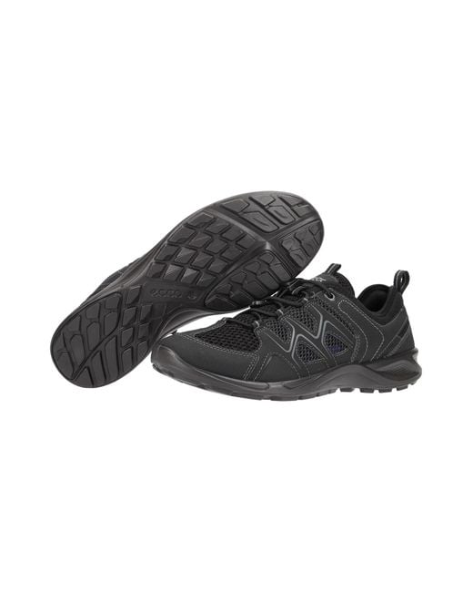 Ecco Black Schnürschuh