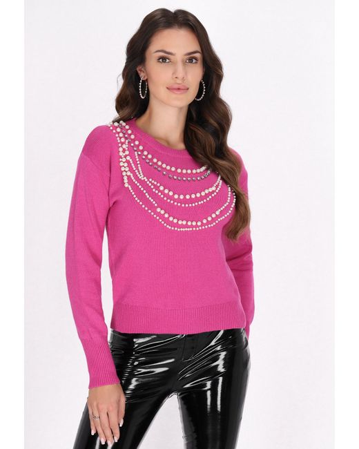 faina Pink Pullover