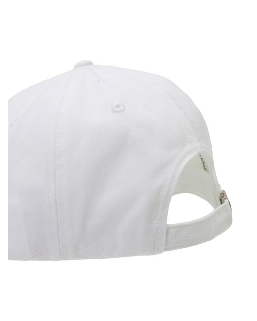 Calvin Klein White Cap Iridescent Pride Patch Baseball