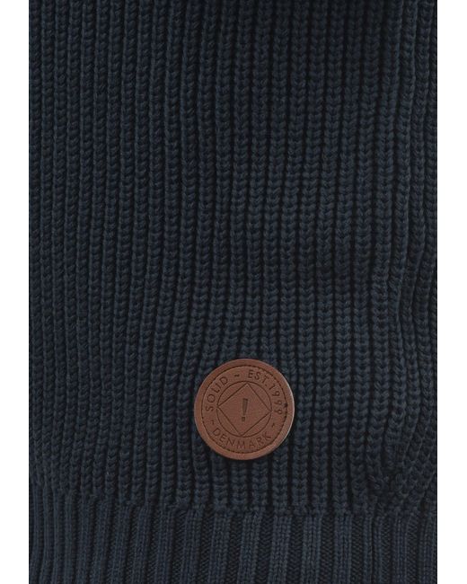 Solid Pullover Xenox in Blue für Herren