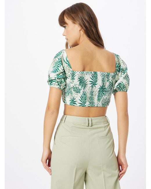 Nasty Gal Green Shirt