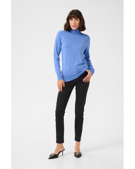 Kaffe Blue Pullover Kaastrid