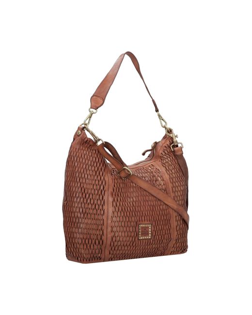 Campomaggi Brown Schultertasche Mangrovia