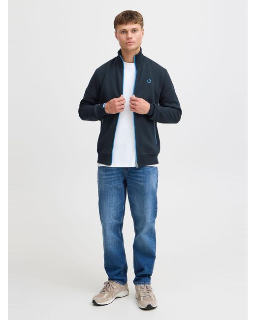 Solid Sweatjacke Benn in Blue für Herren