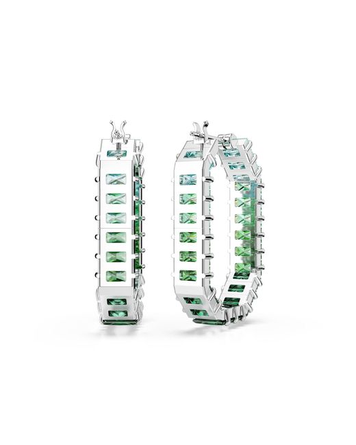 Swarovski Green Ohrringe Matrix