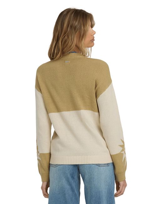 Billabong Natural Pullover Reverse Heat