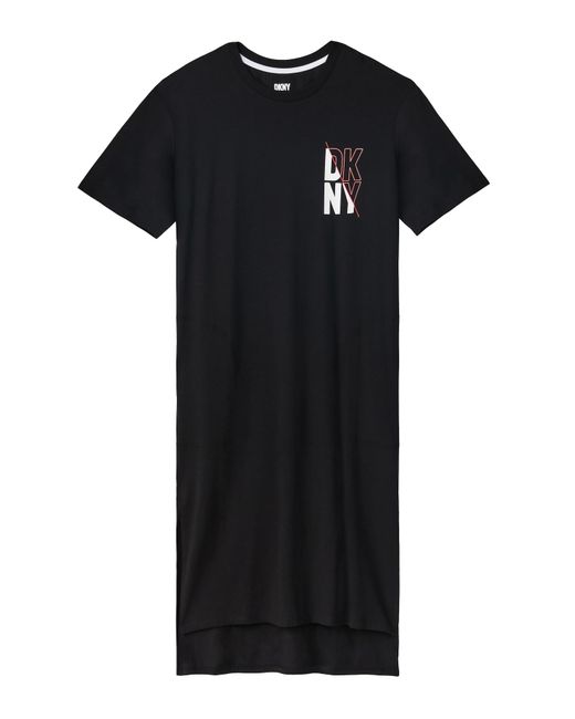 DKNY Black Nachthemd Must Have Basic