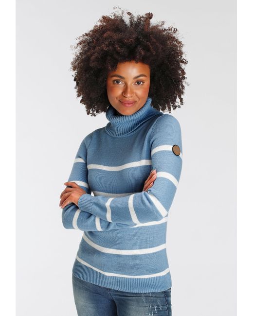 Kangaroos Blue Pullover