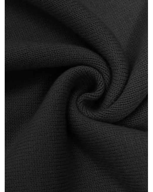 MEETWEE Black Pullover
