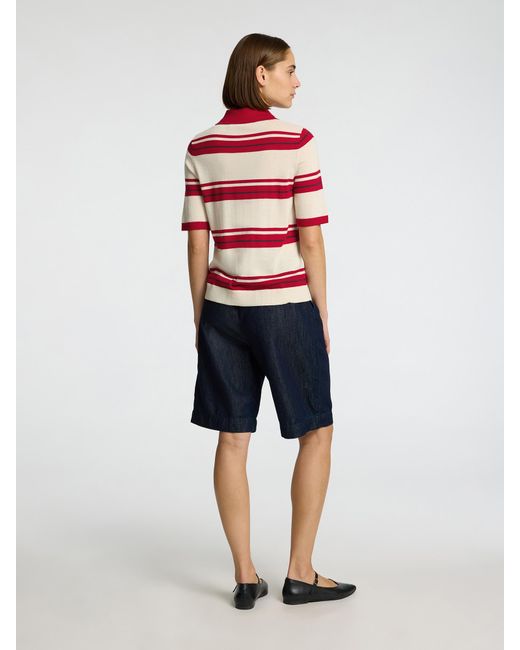 SELECTED Red Pullover 'Slfthea'