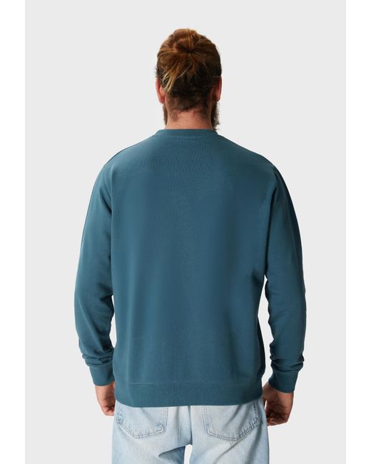 Oldskull Sweatshirt Plain Basic in Green für Herren