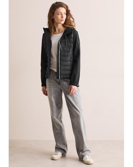 Cecil Black Softshell Jacke