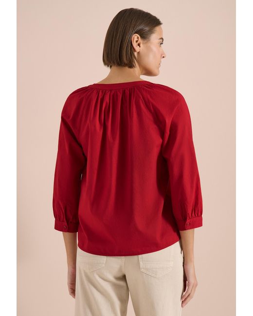 Cecil Red Bluse