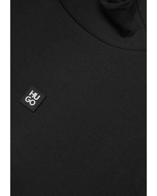 HUGO Sweatshirt Danovohood in Black für Herren