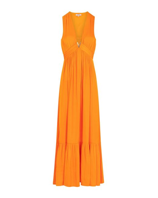 Morgan Orange Kleid