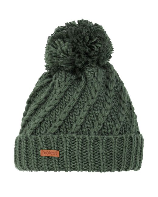 Protest Green Mütze Prtpaisley