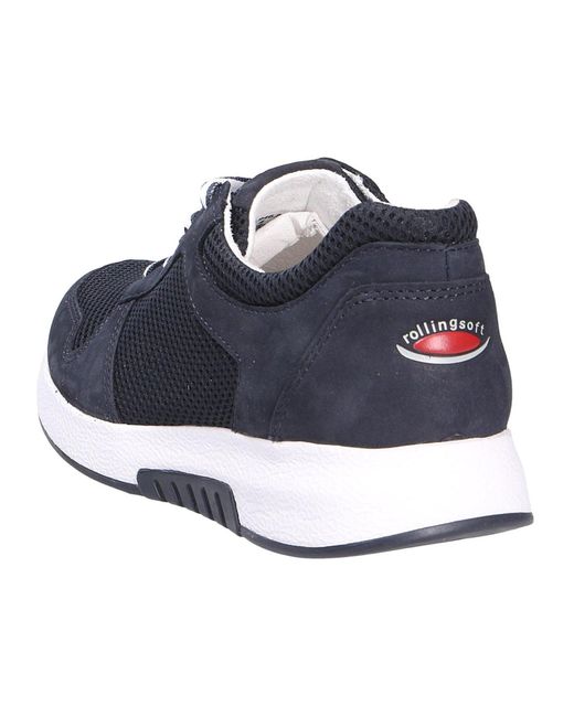 Gabor Blue Schnürschuh