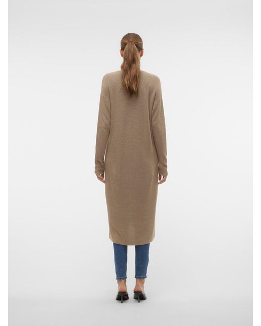 Vero Moda Natural Strickjacke 'New Lexsun'