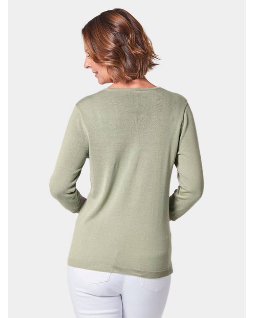Goldner Green Pullover