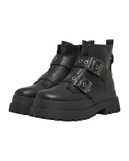 Buffalo Black Boots Pluto