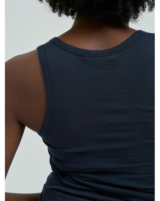 Seamless Basic Blue Top Bella