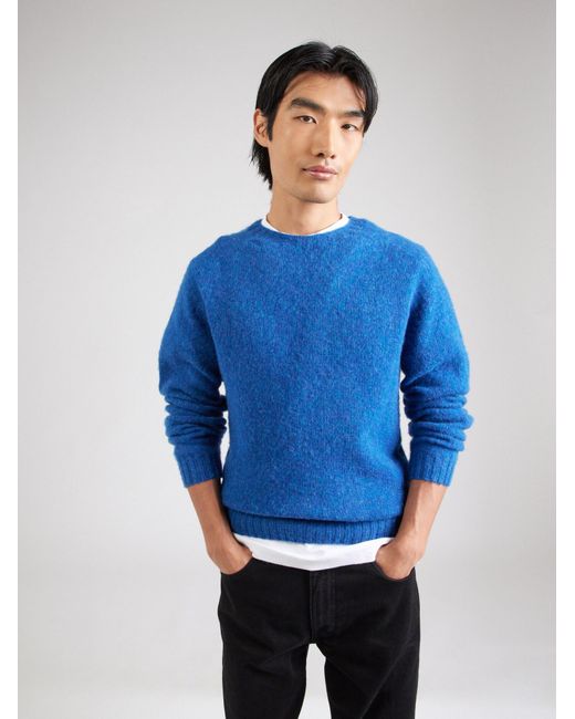 Norse Projects Pullover Birnir in Blue für Herren
