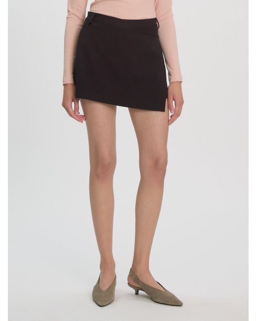 EDITED Black Skort Ylvi