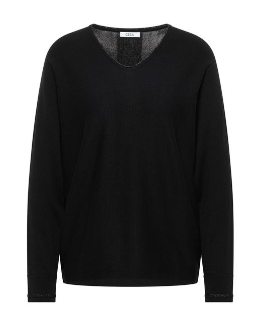 Cecil Black Pullover