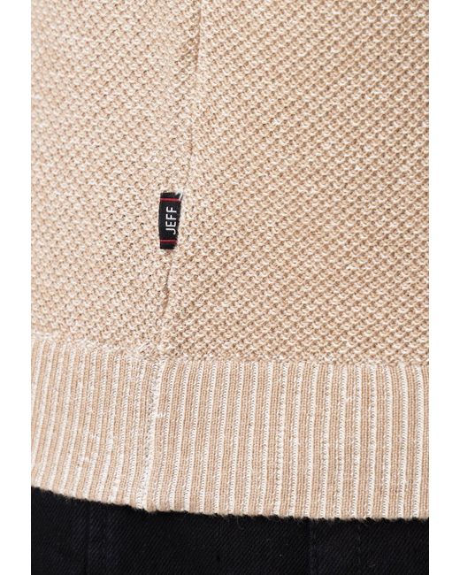 JEFF Pullover Crespo in Natural für Herren