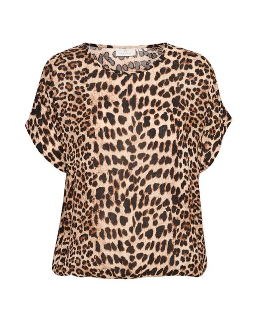 Kaffe White Bluse 'aamber'
