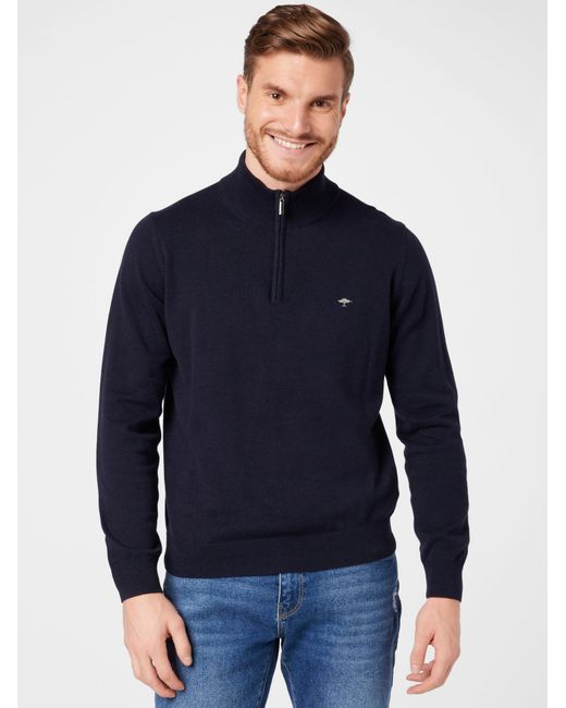 Fynch-Hatton Pullover in Blue für Herren