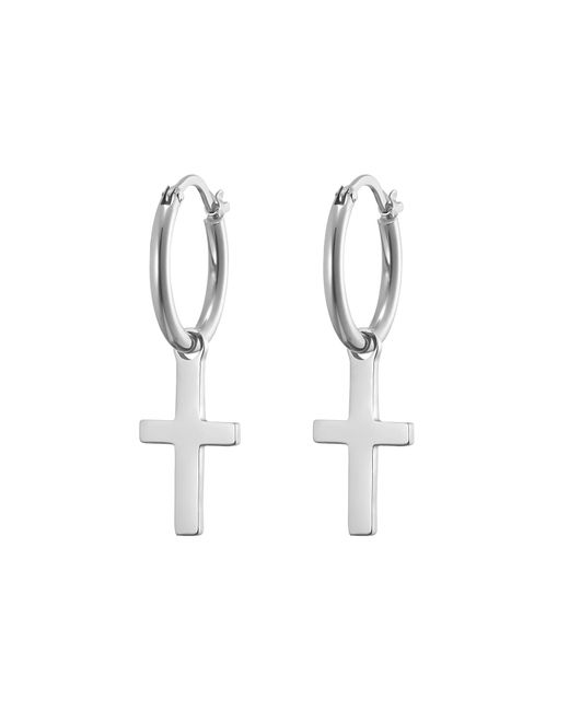 Heideman Ohrschmuck Philipp in White für Herren