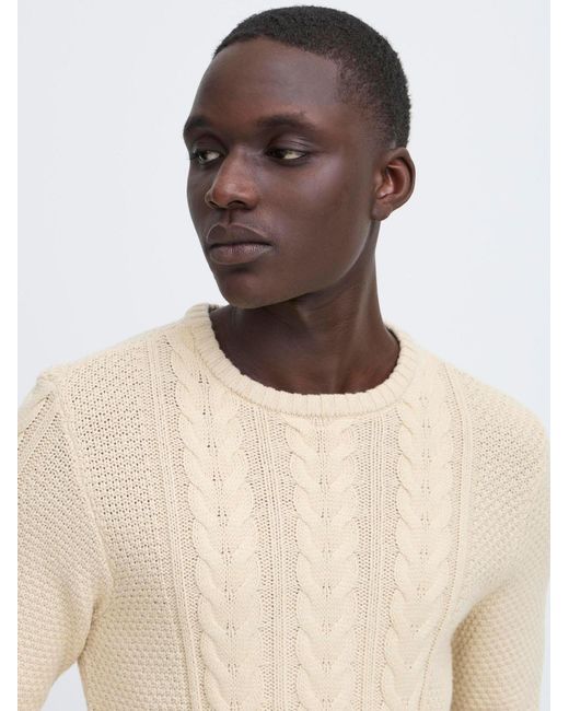 Blend Strickpullover Bhbasim in Natural für Herren