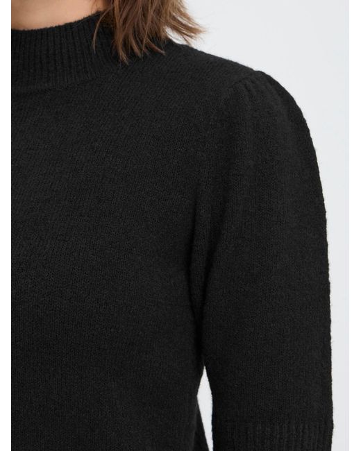 Oxmo Black Strickpullover Oxisif