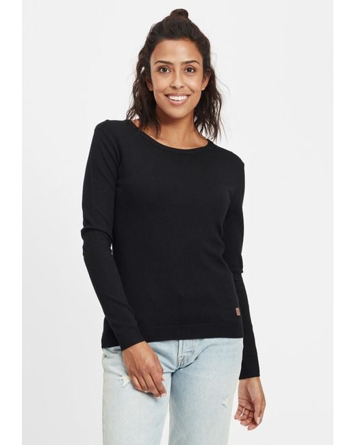 Oxmo Black Pullover Edda