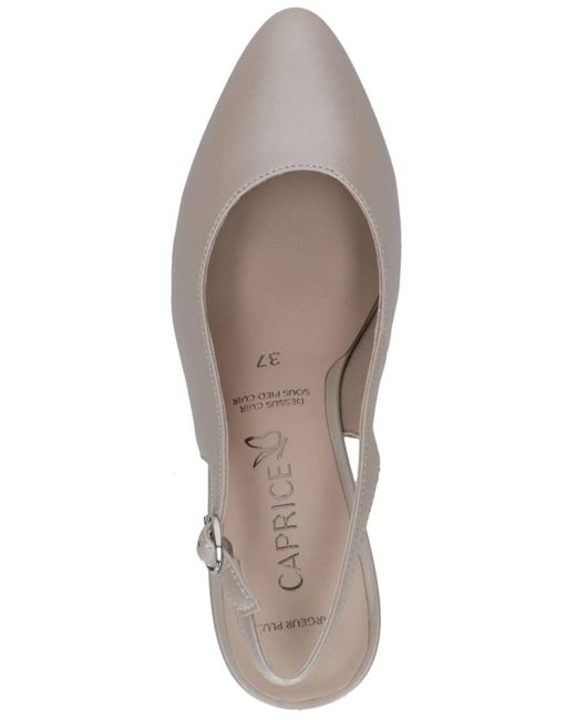 Caprice Gray Pumps