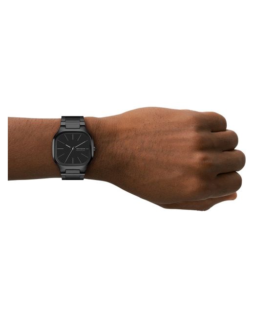 Skagen Uhr in Black für Herren