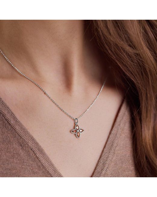 Amor White Kette