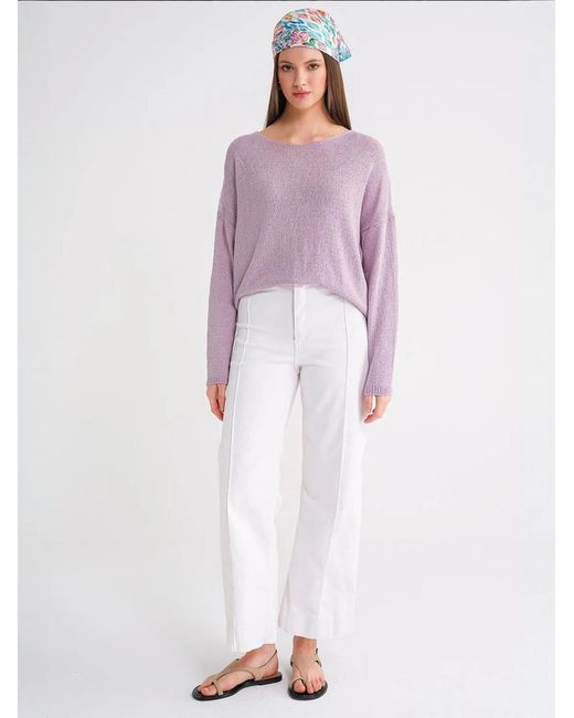 MixRay Purple Pullover